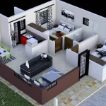 2 Bedroom House Plans Open Floor Plan