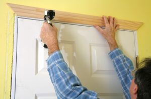 How To Install Trim Around A Door