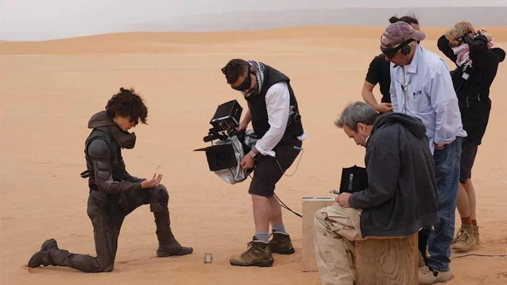 Dune Filmed