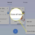 How to Close All Tabs