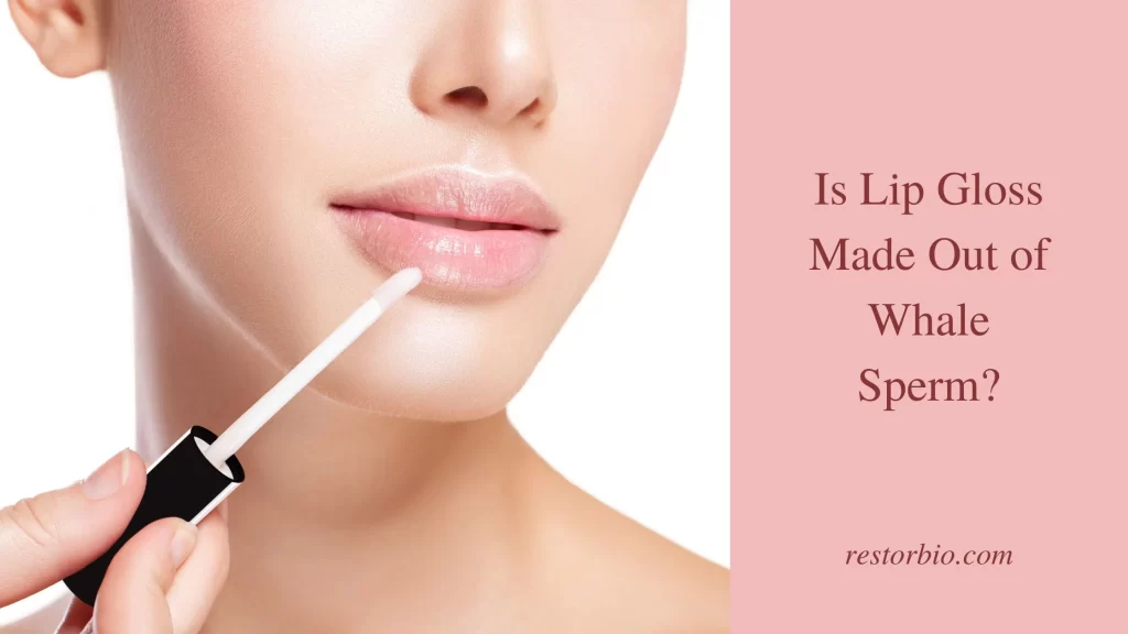 What Is Lip Gloss Made Out Of Whale Sperm