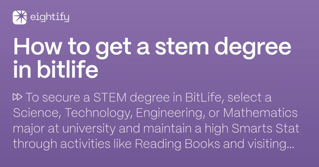 STEM Degree