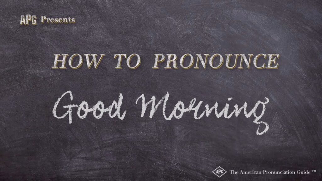 Pronounce