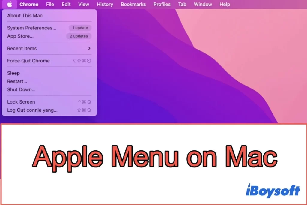 Apple Menu